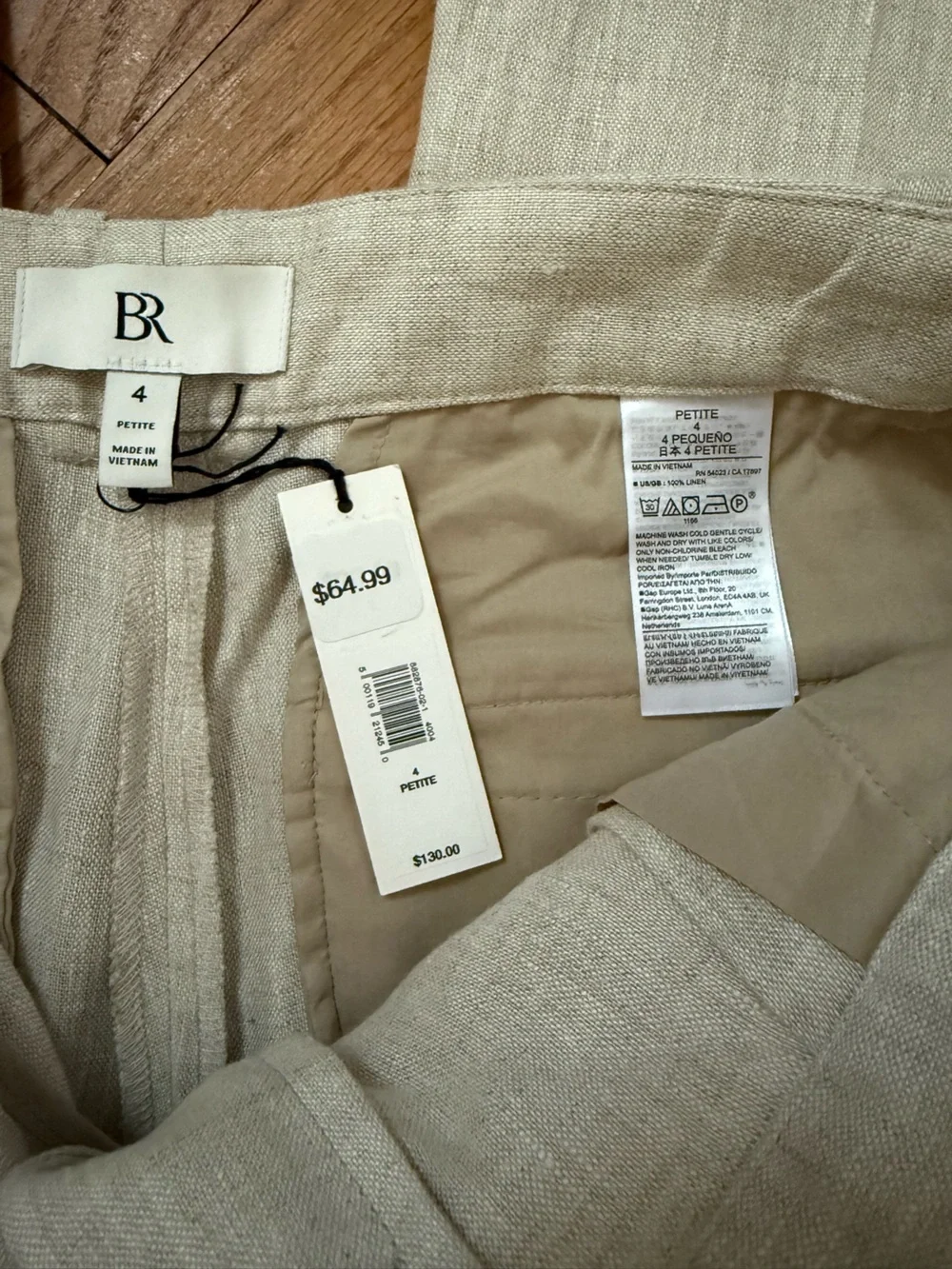Banana Republic Linen Pant